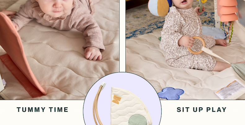 Tummy Time , Sit up & play Time.