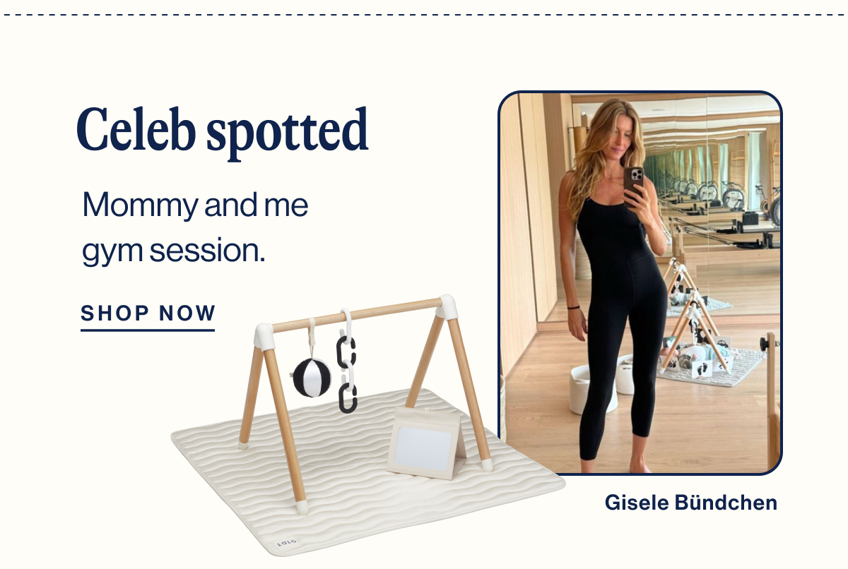 The Play Gym Celeb Spotted