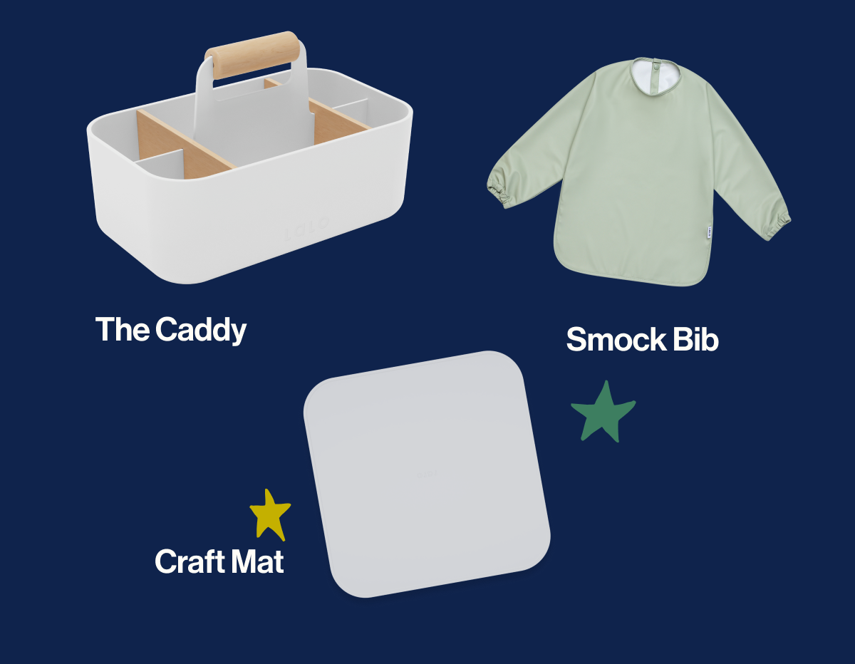 The Caddy, Smock Bib, Craft Mat