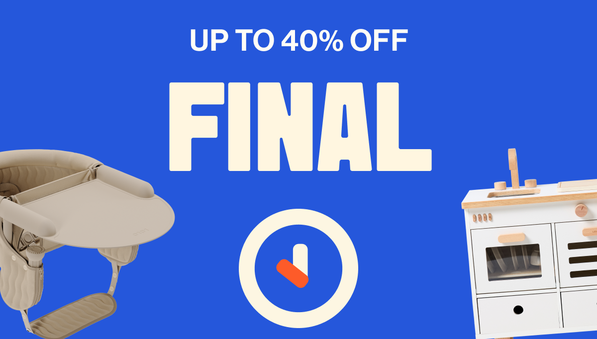 Up to 40% off. Final Hours