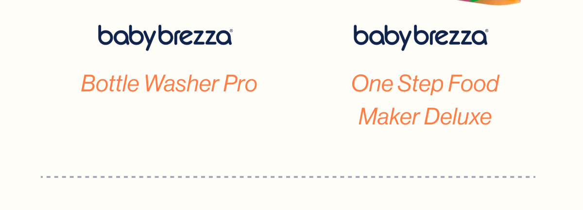 Baby Brezza Bottle Washer Pro and One Step Food Maker Deluxe