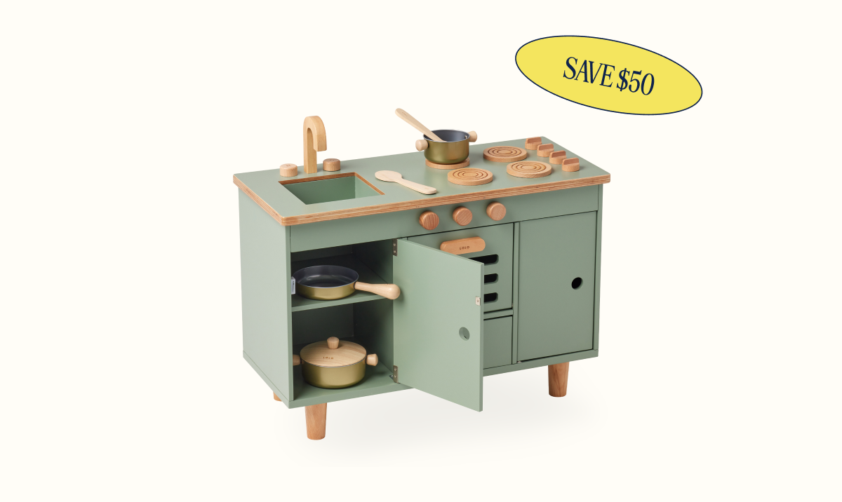 The Play Kitchen. Save $50. Shop Now