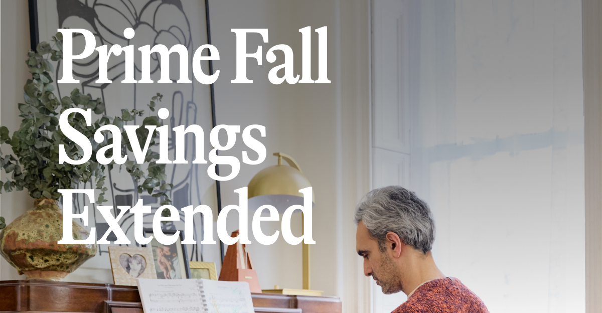 Prime Fall Savings Extended
