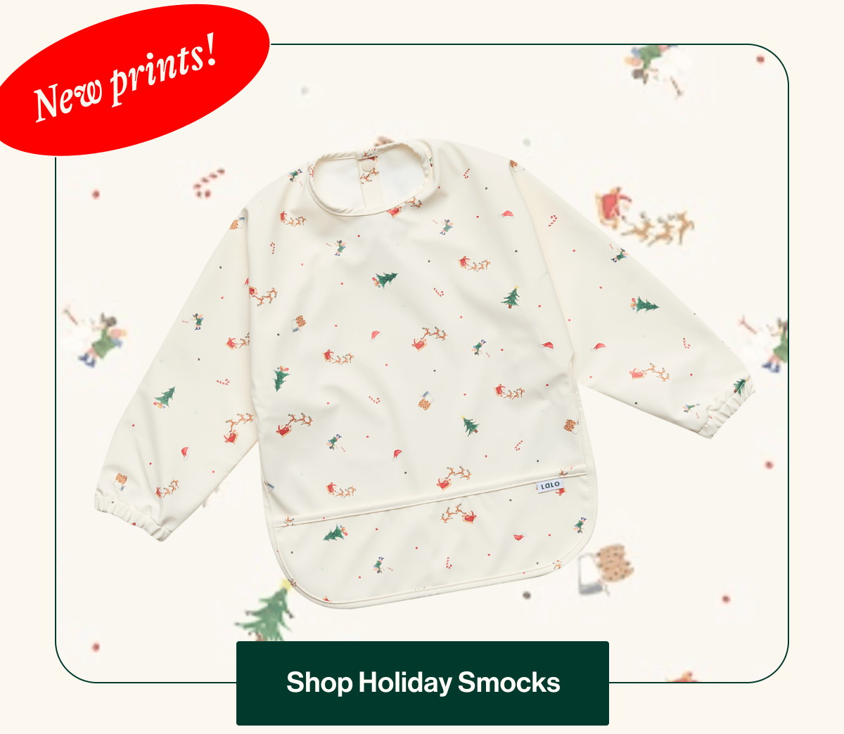 New prints! Shop Holiday Smocks