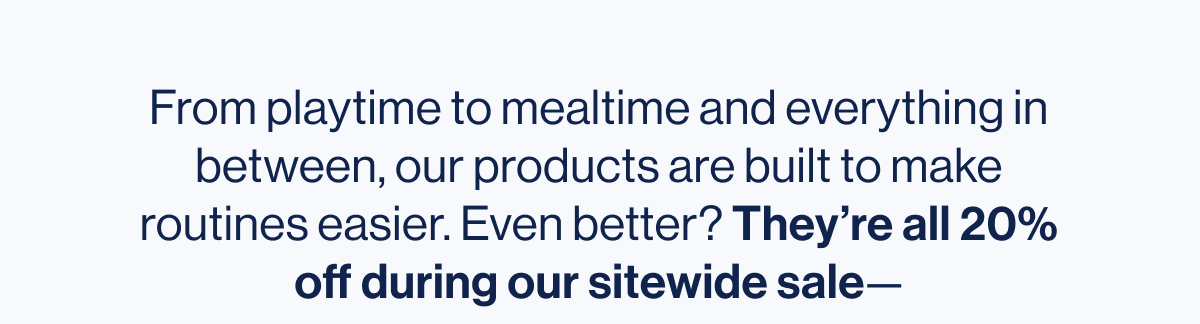 Save for summer. 20% Off Sitewide. Prime Summer Savings are officially on. Get 20% off sitewide* starting now—because your summer essentials shouldn't have to wait. *Exclusions apply. Shop The Sale