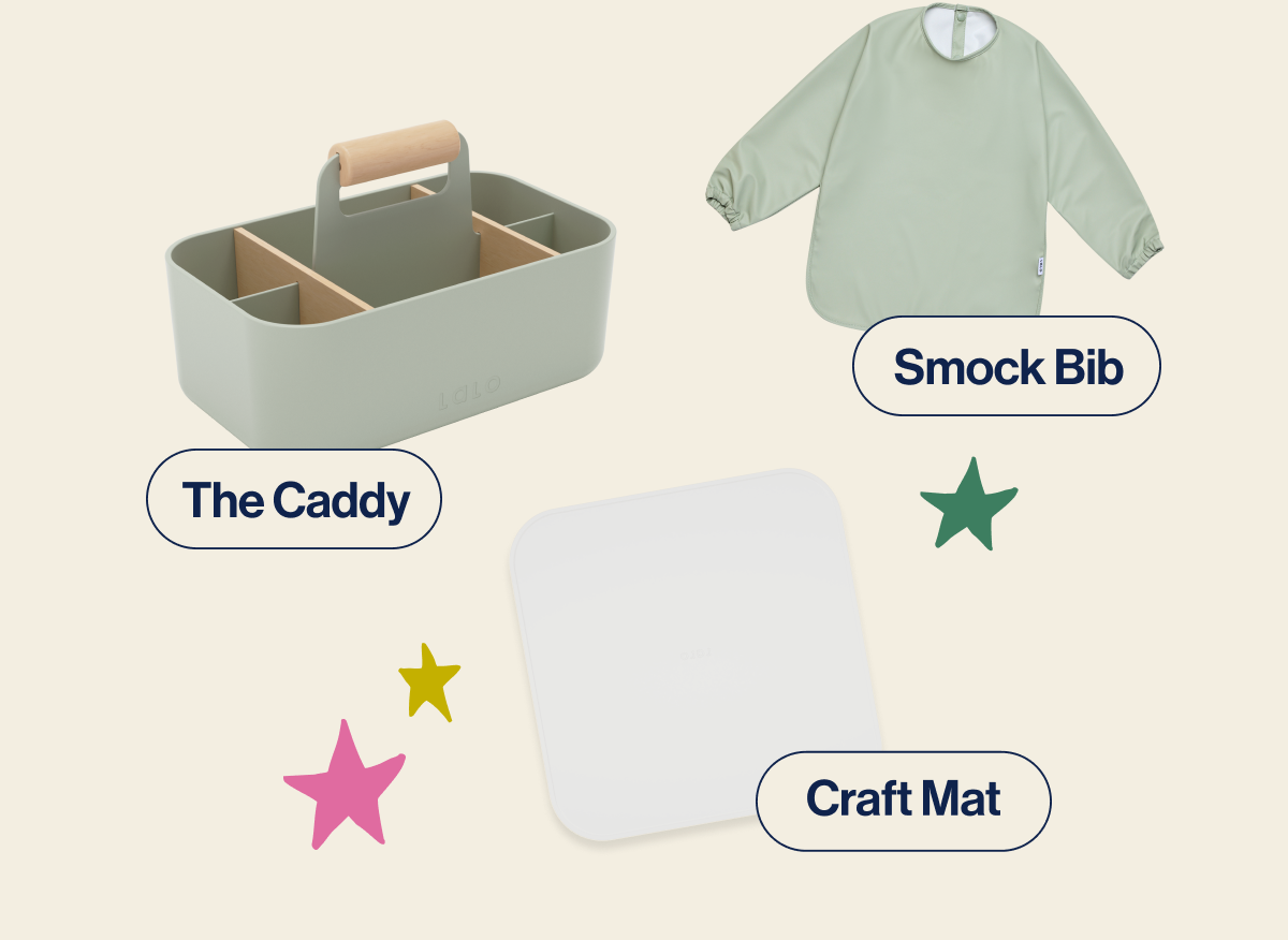 The Caddy, Smock Bib, Craft Mat
