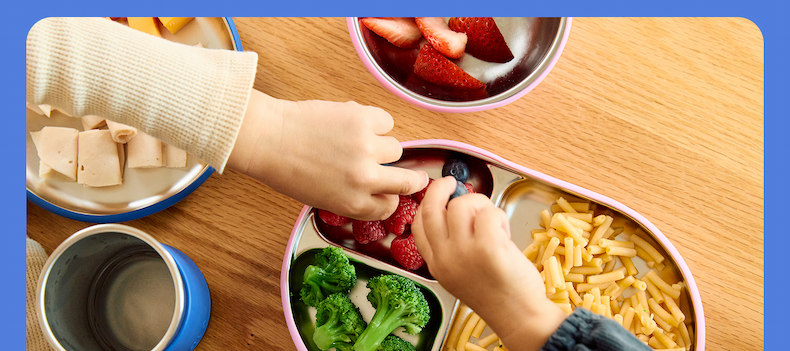 Stainless Steel tableware is a no-brainer. 