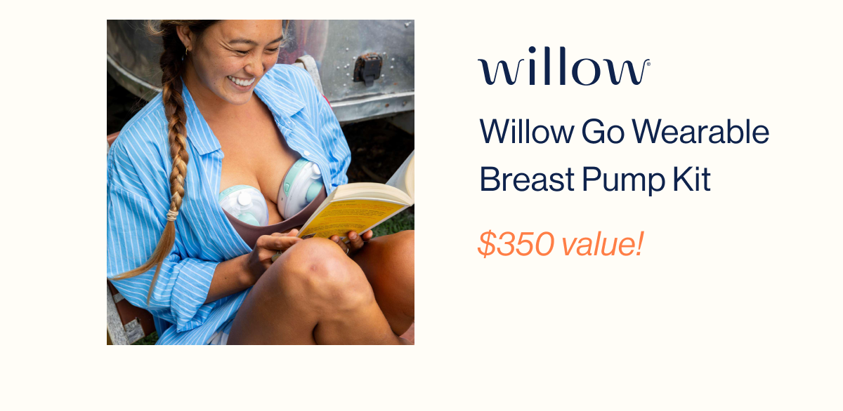 willow. Willow Go Wearable Breast Pump Kit. $350 value!