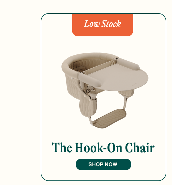 Low Stock: The Hook-On Chair