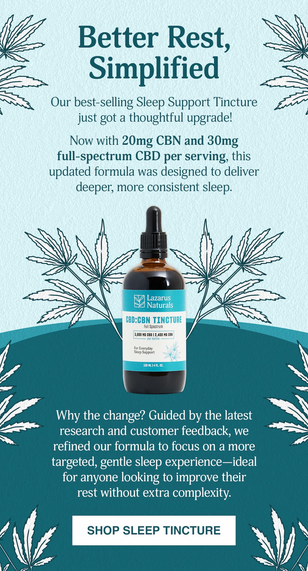 BETTER REST, SIMPLIFIED - SHOP SLEEP TINCTURE