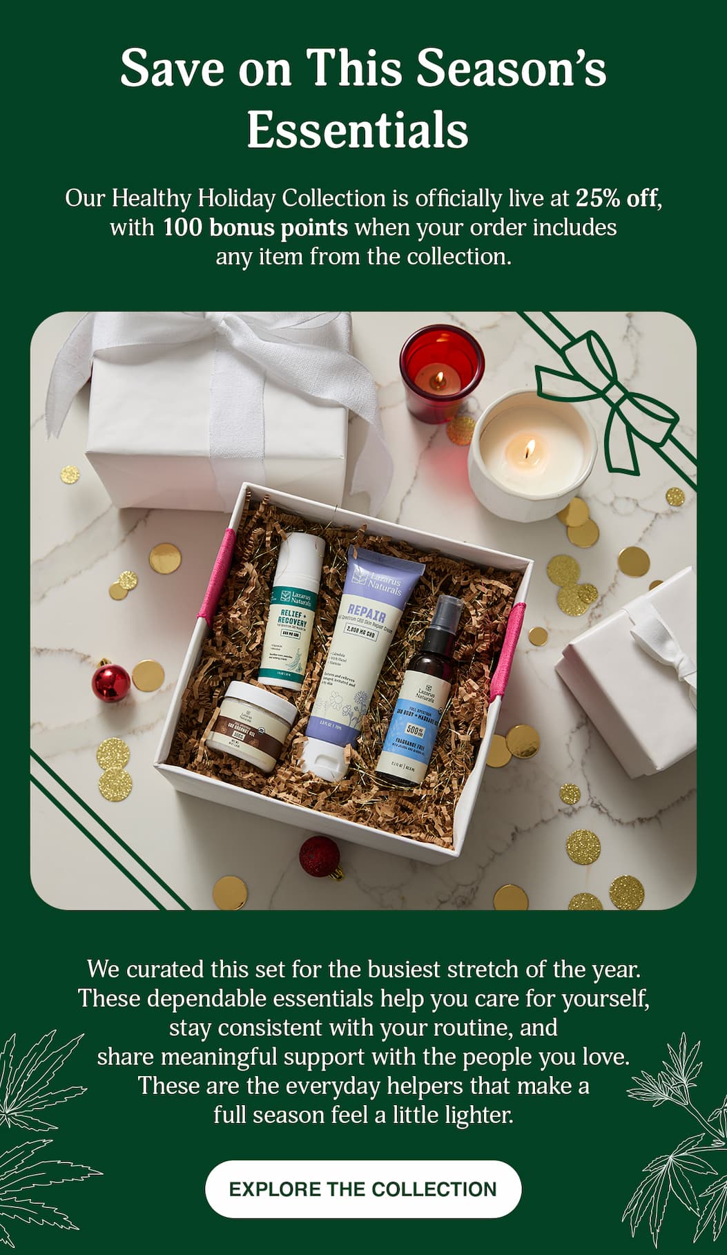 25% Off The Healthy Holiday Collection - Shop Now