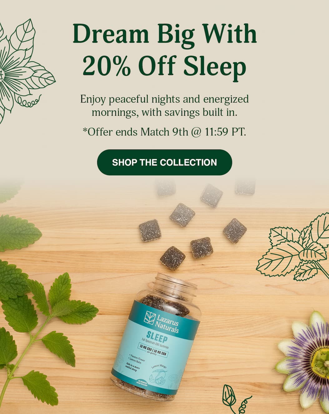 Dream Big With 20% Off Sleep - Shop Now