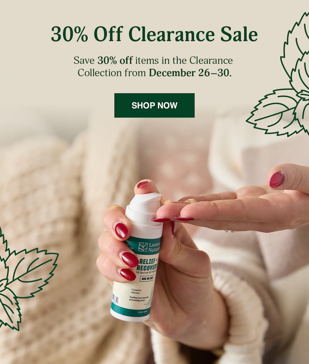 30% Off The Clearance Collection - Shop Now