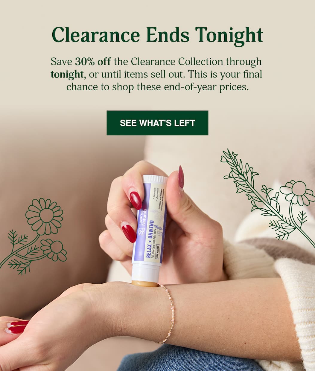 30% Off The Clearance Collection - Shop Now