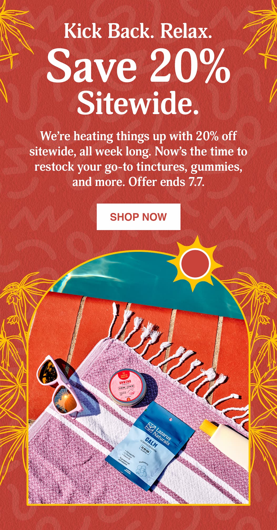 20% OFF SITEWIDE - SHOP NOW