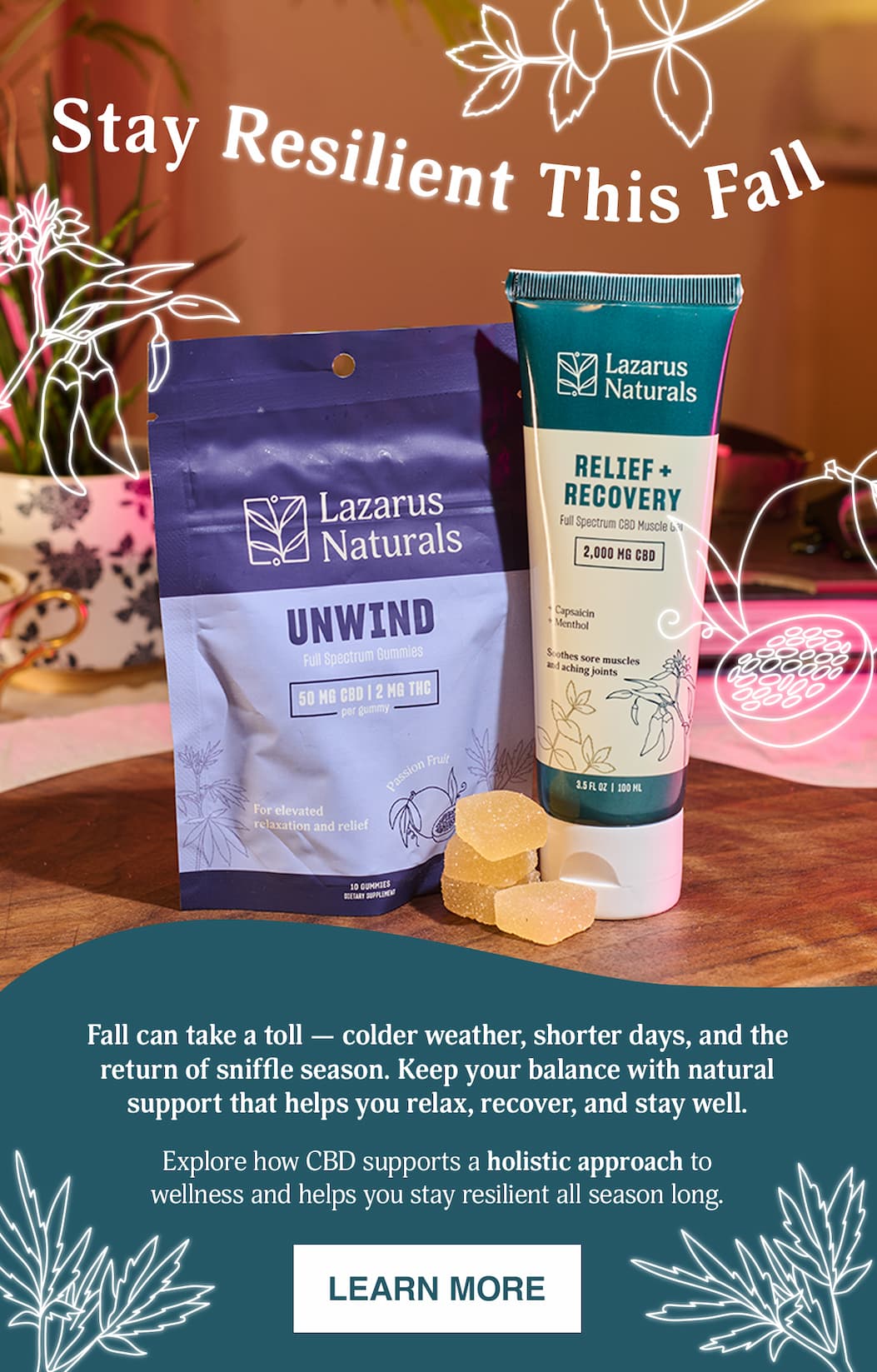 Stay Reslient This Fall - Learn More