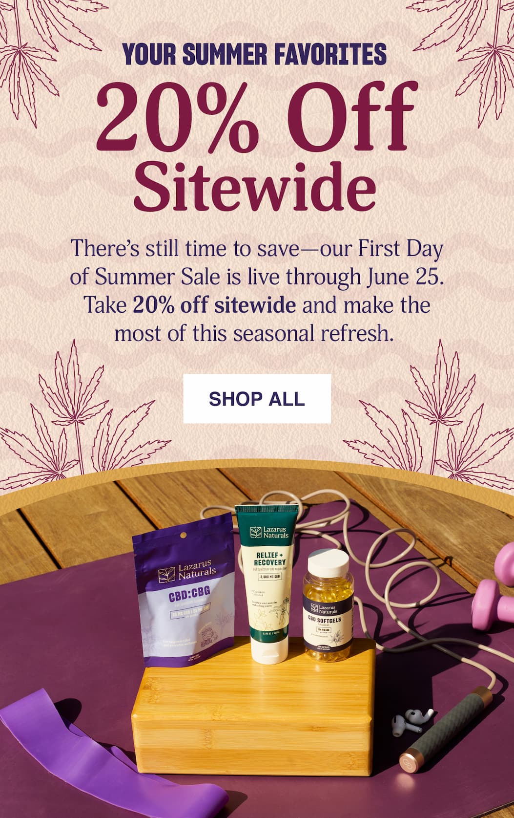 20% OFF SITEWIDE - SHOP NOW