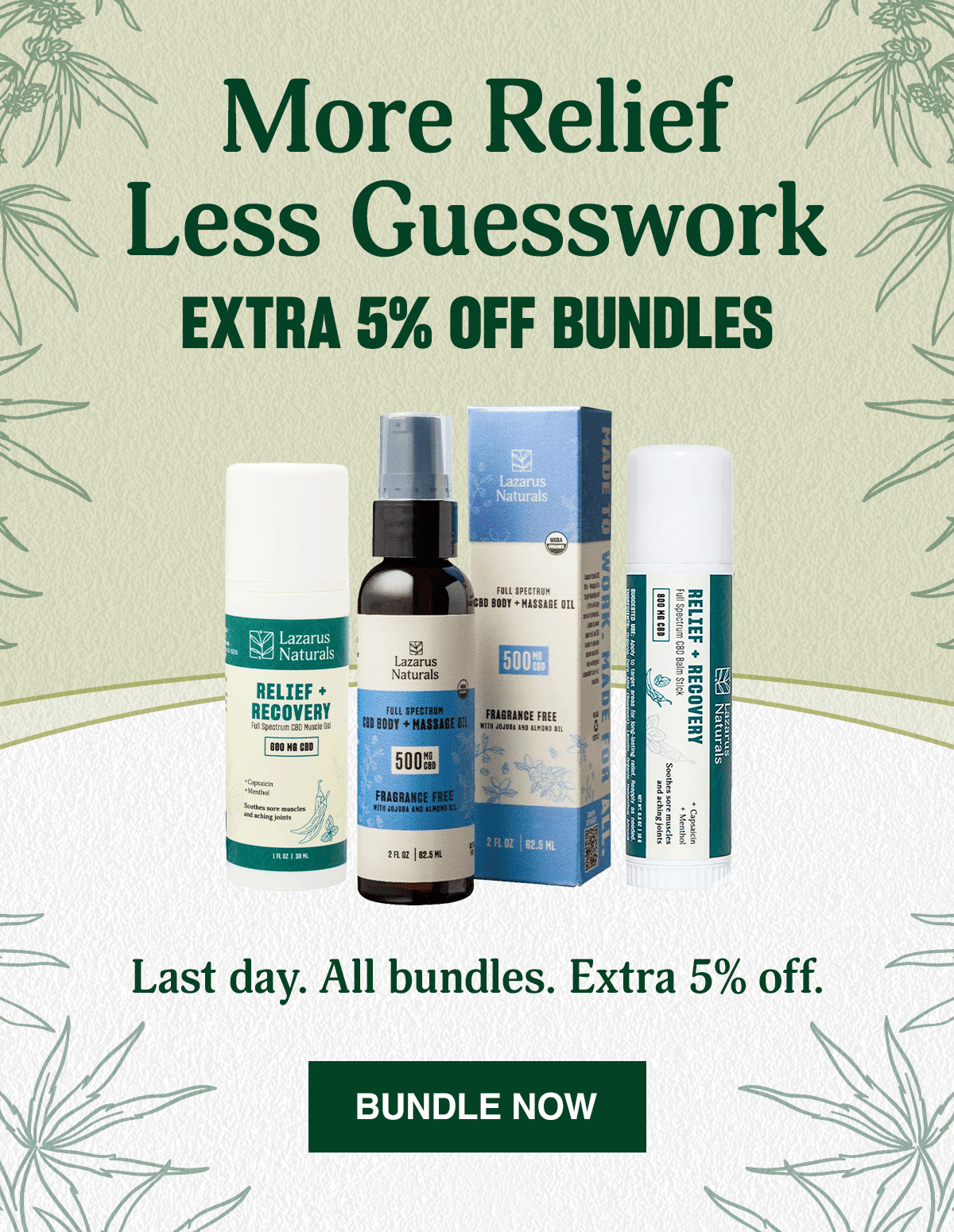 EXTRA 5% OFF BUNDLES - SHOP NOW