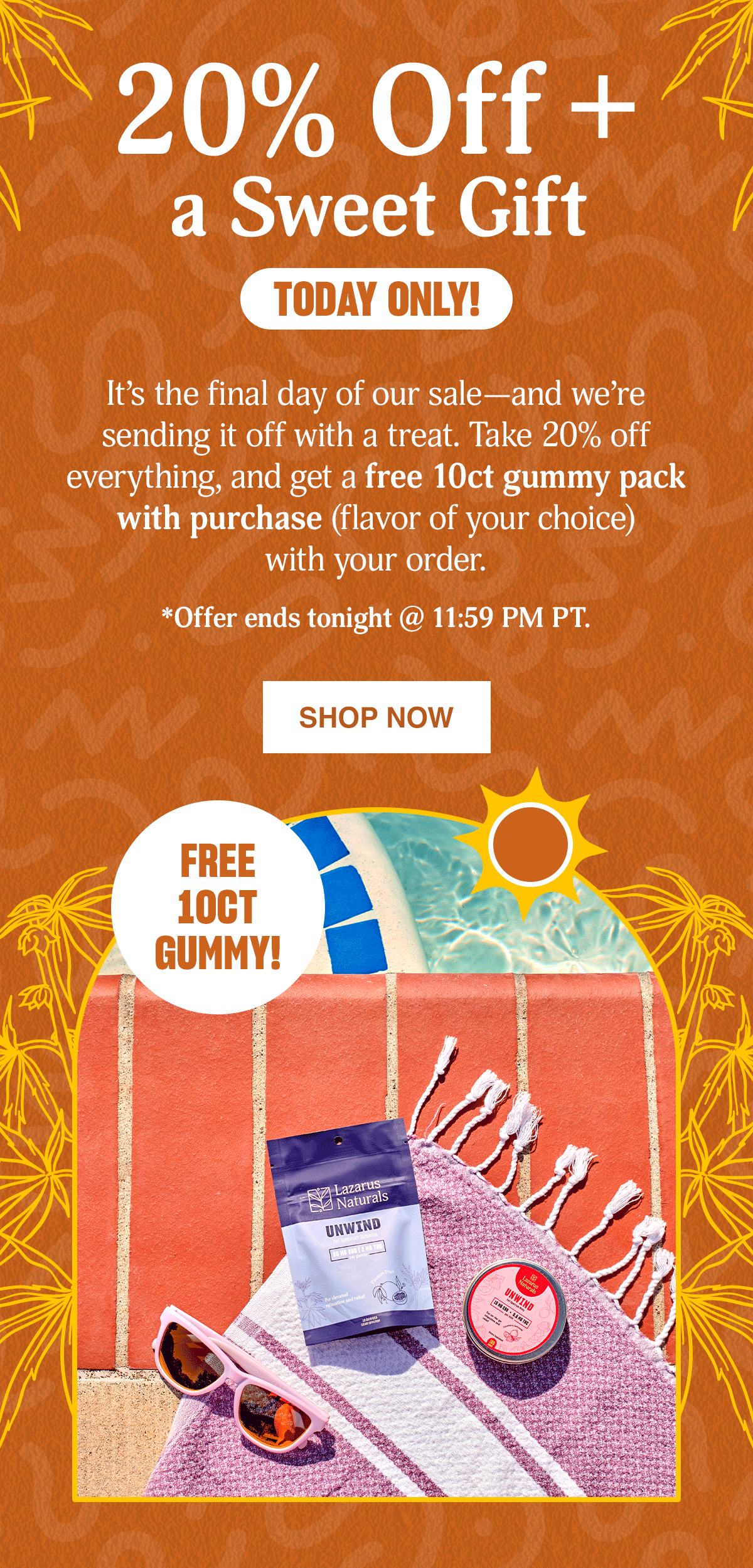 20% OFF SITEWIDE - SHOP NOW