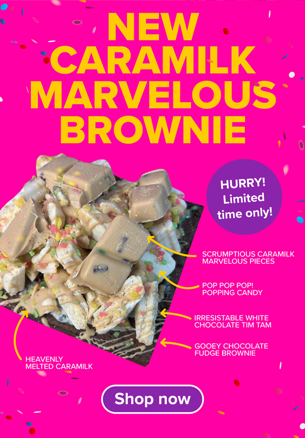 Exclusive Caramilk Brownie 🤤🤤 Dessert Boxes