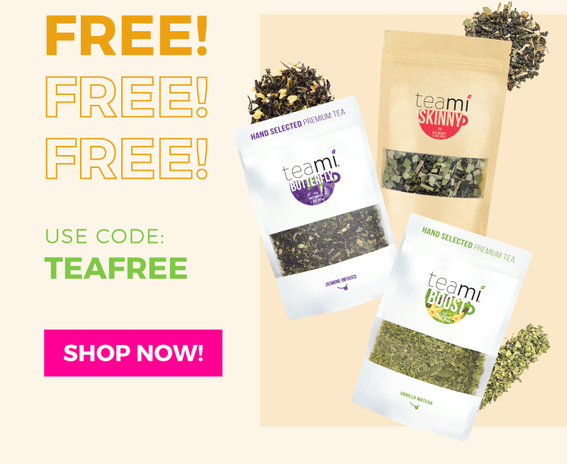 Buy 2, Get 1 Free Teas! ☕️🎉 Teami Blends