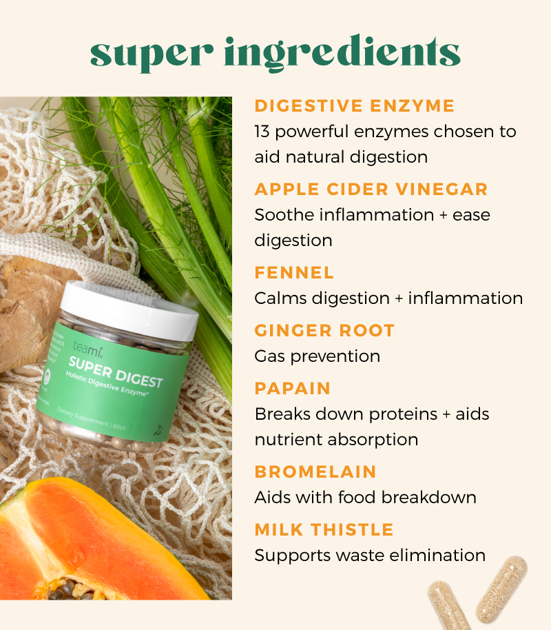 Digestive Enzymes vs. Probiotics? What’s the difference? Teami Blends