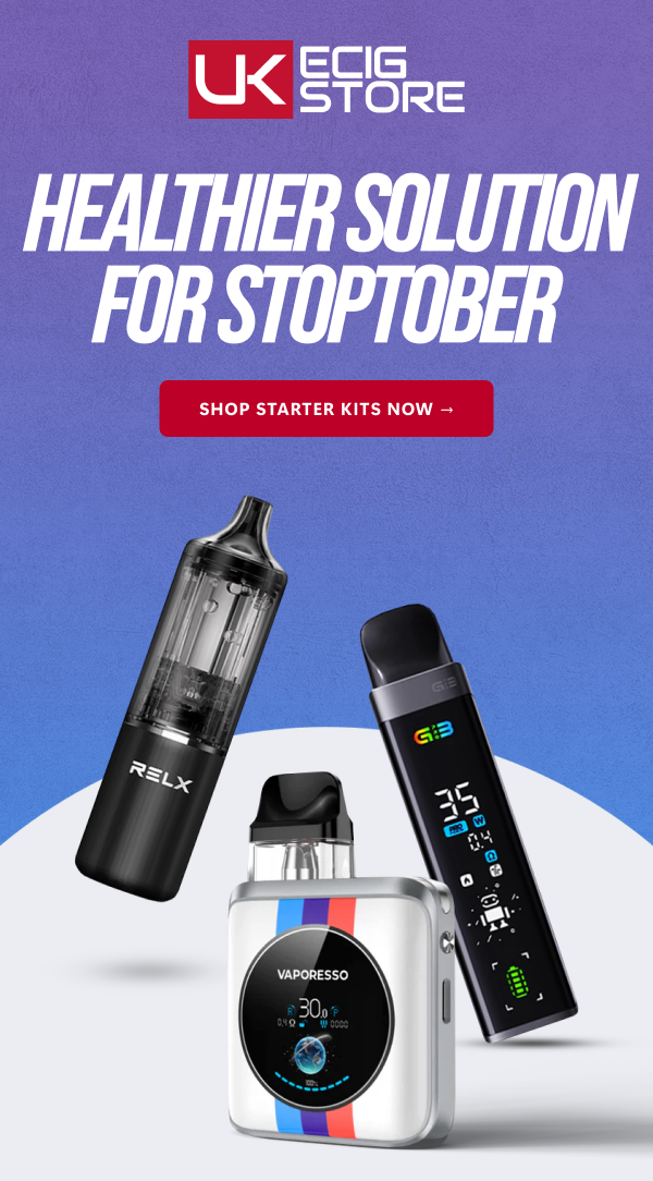 Healthier Solution for Stoptober [Shop Starter Kits Now →]