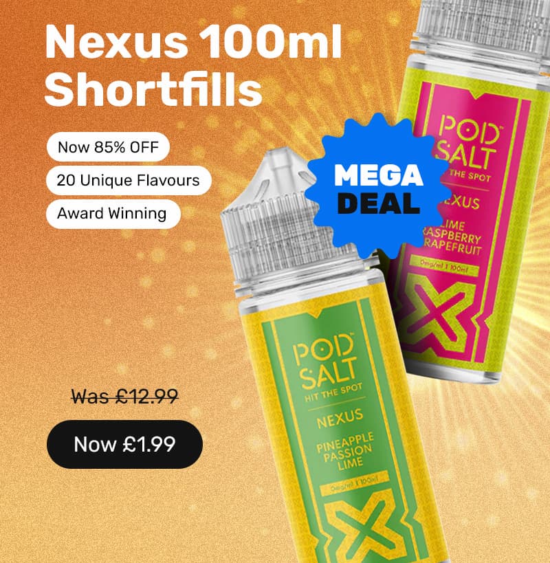 Nexus 100ml Shortfills
