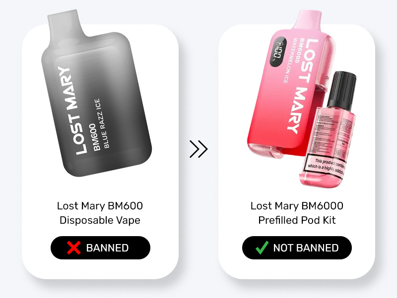Lost Mary BM6000 Prefilled