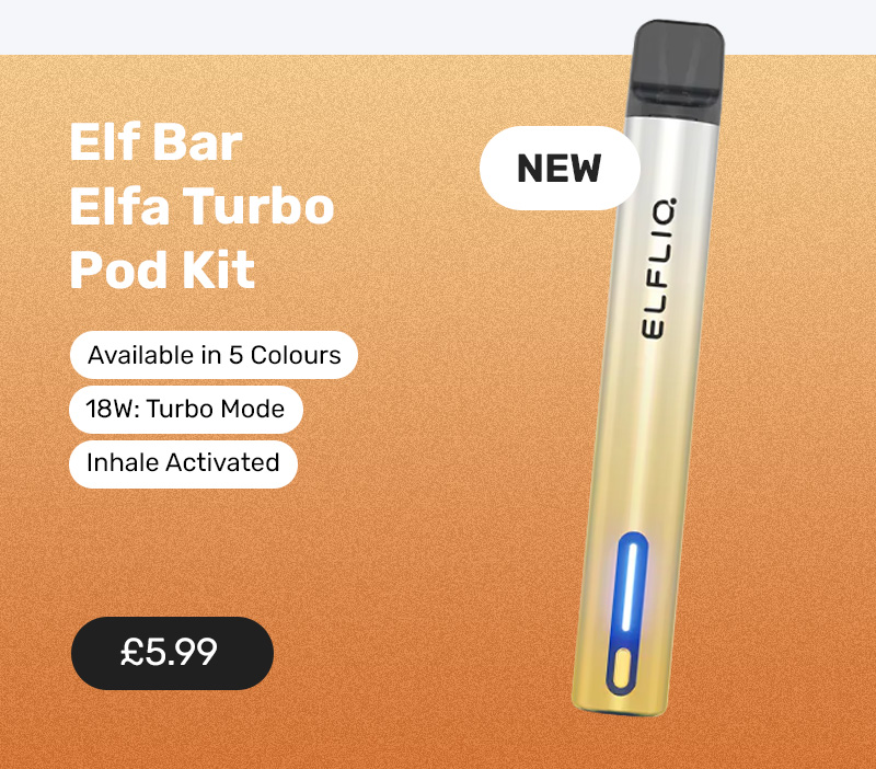 Elf Bar Elfa turbo - £5.99