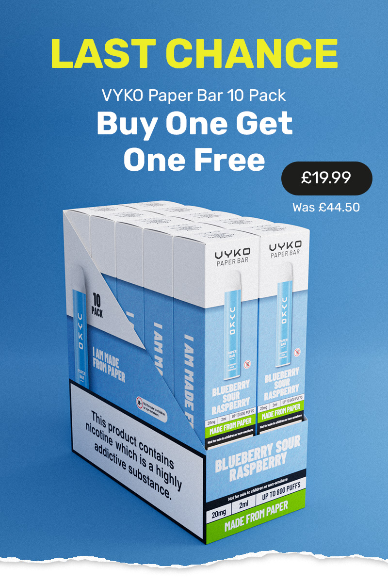 VYKO Paper Bar 10 Pack