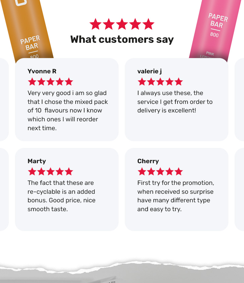 What customers say