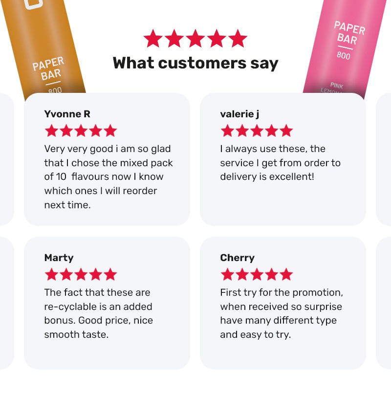 What customers say