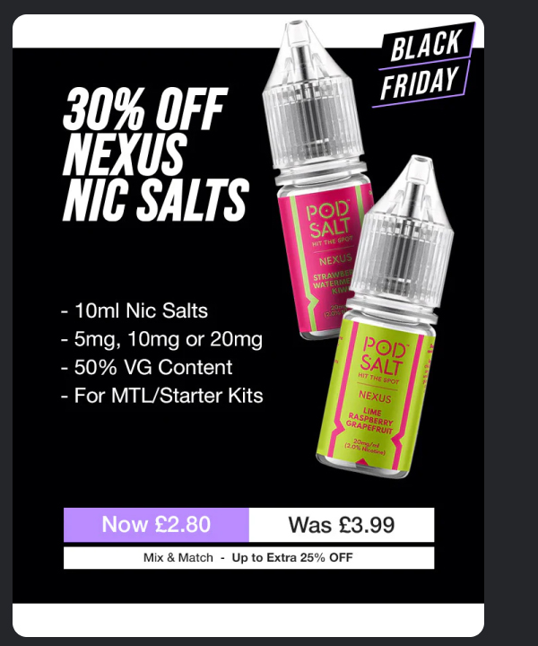 Pod Salt E-Liquid
