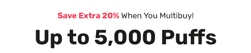 Up to 5,000 Puffs