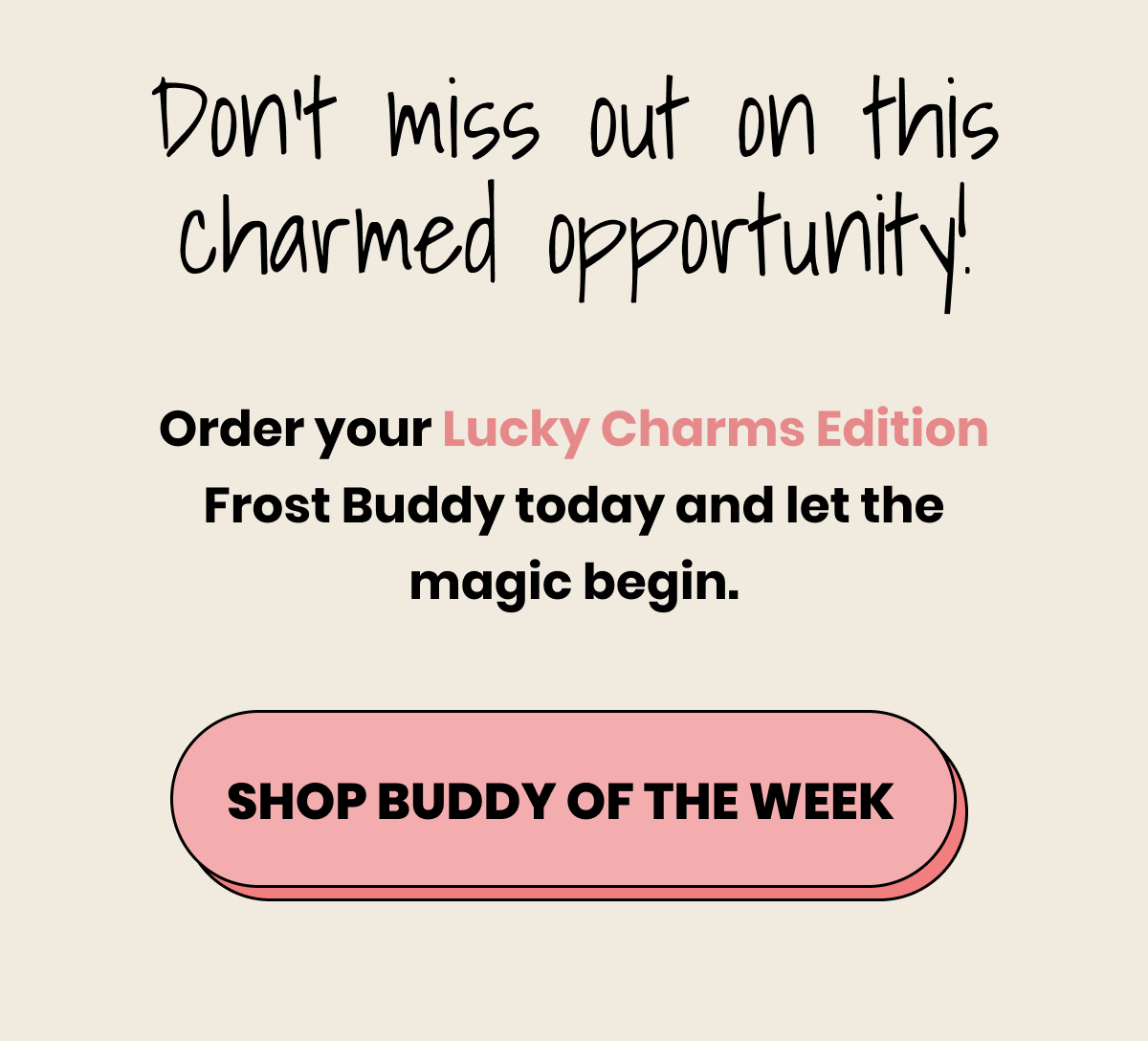 SHOP BUDDY OF THE WEEK