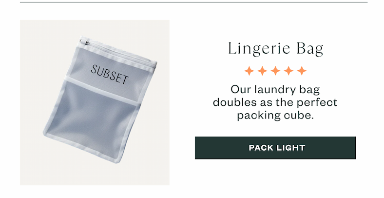 lingerie bag