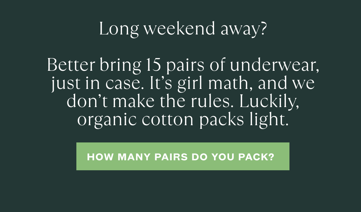 long weekend away?