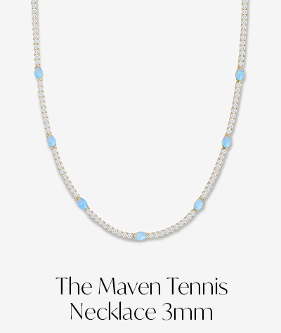 The Maven Tennis Necklace 3mm
