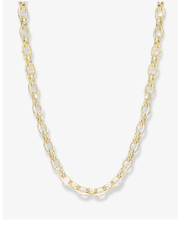 Ashley Chain Link Necklace 9mm
