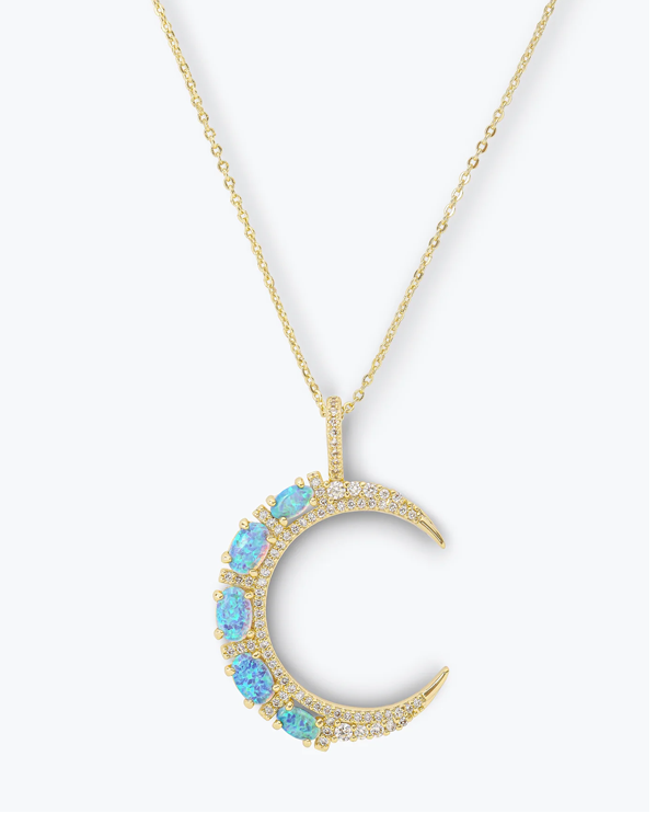 She's an Icon Moon Necklace