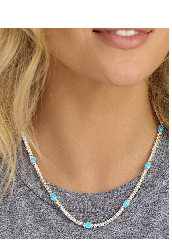 The Maven Tennis Necklace 3mm