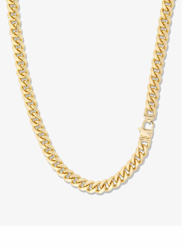 Julian Cuban Chain Necklace 10.8mm