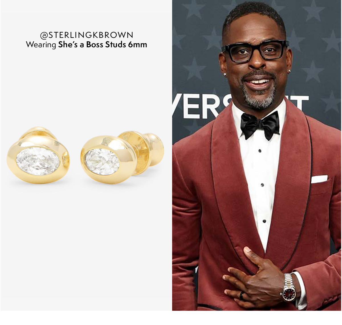 She's a Boss Studs 6mm