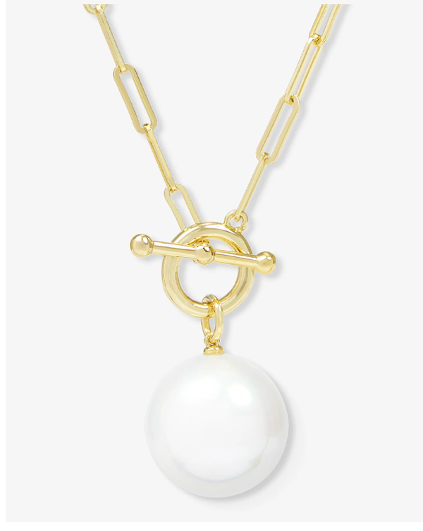 XL Life's a Ball Pearl Pendant Necklace