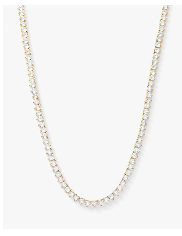 Not Your Basic Tennis Necklace 3mm