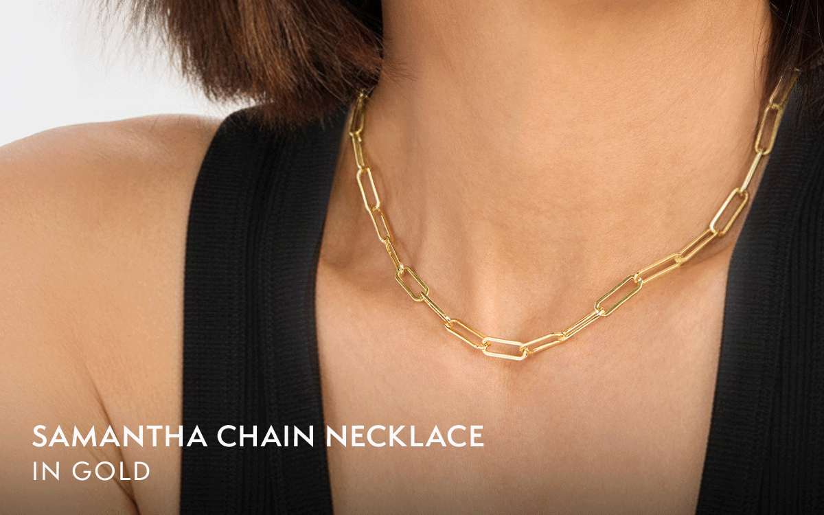Beacon Hoops "1 - Hello Flawless Necklace - Samantha Chain Necklace