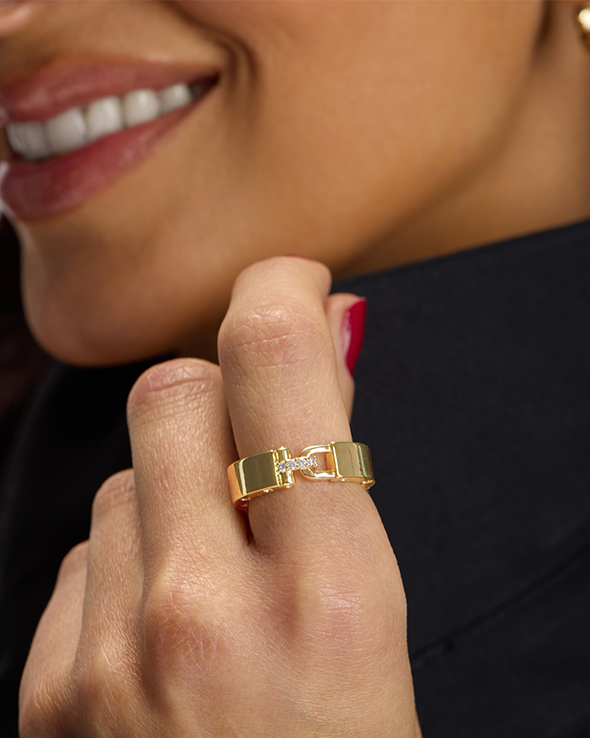 Ashley Smooth Lock Ring