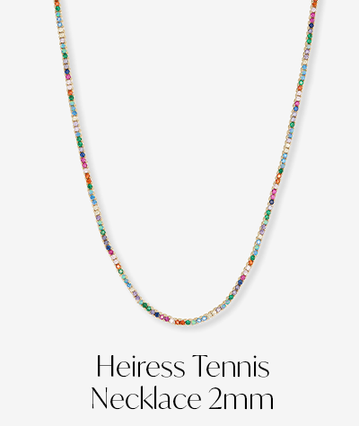 Heiress Tennis Necklace 2mm