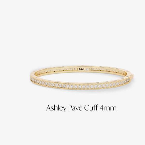 Ashley Pavé Cuff 4mm